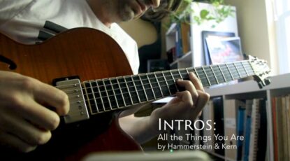 Intros: All the Things You Are